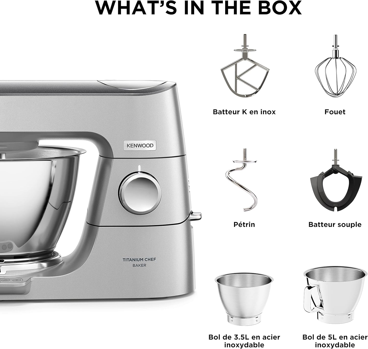 KENWOOD CHEF BAKER KVC85.004SI