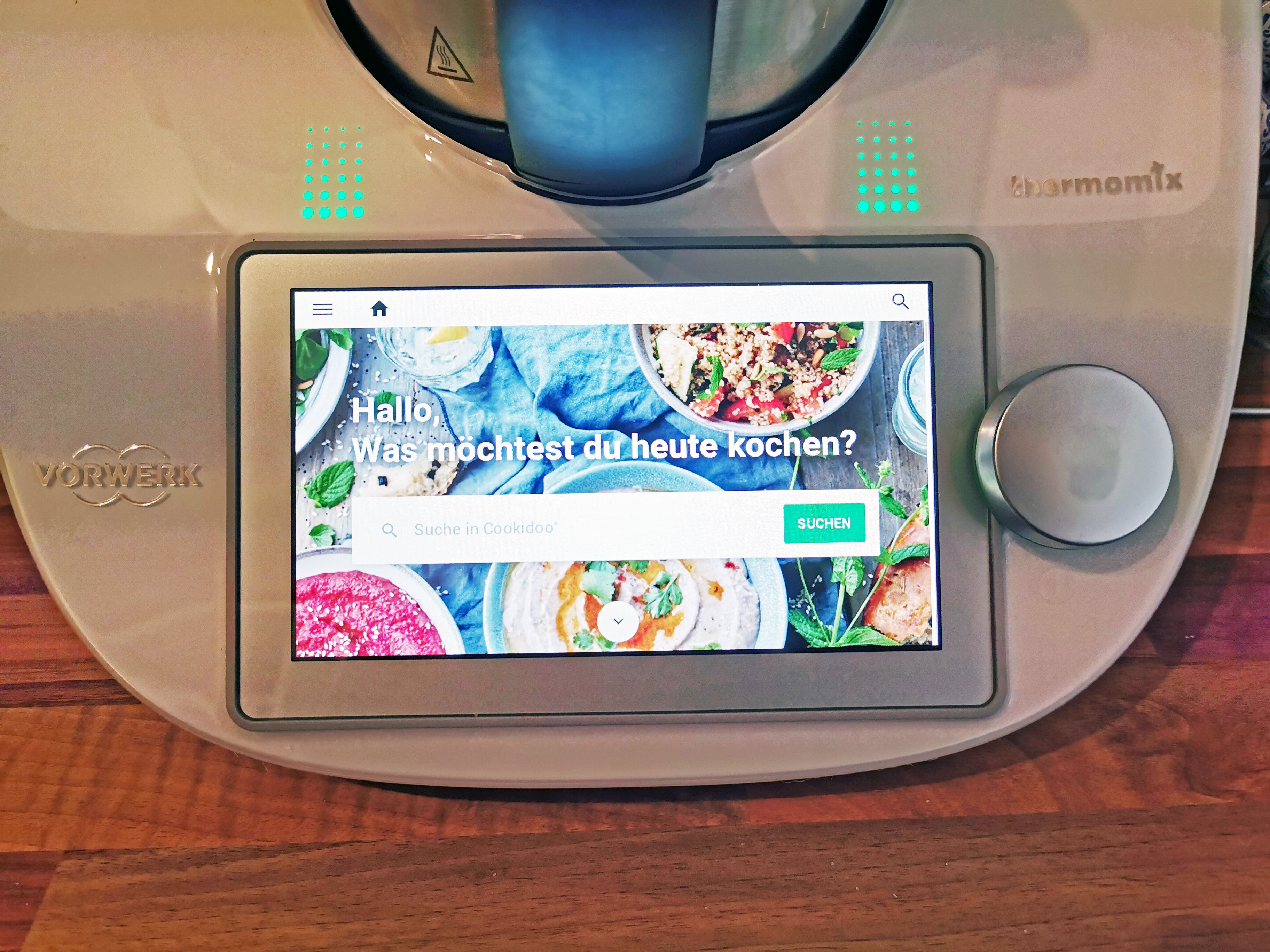 Vorwerk Thermomix TM6 Küchenmaschine mit Kochfunktion, 6,5 L, silber