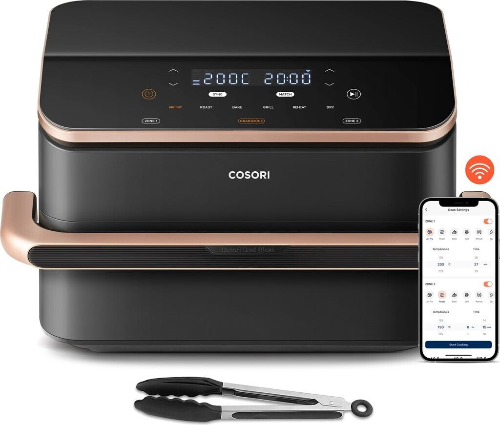 COSORI CAF-TF101 Dual Blaze TwinFry Chef CAF-TF101S-AEUR