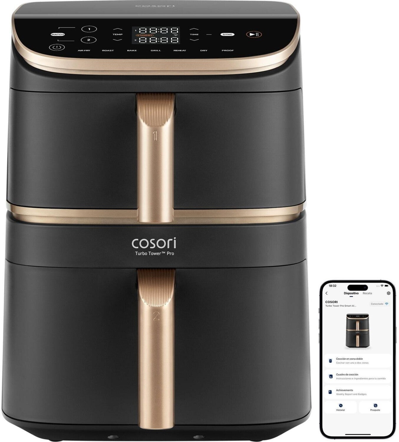 COSORI Turbo Tower Pro Smart Chef Edition