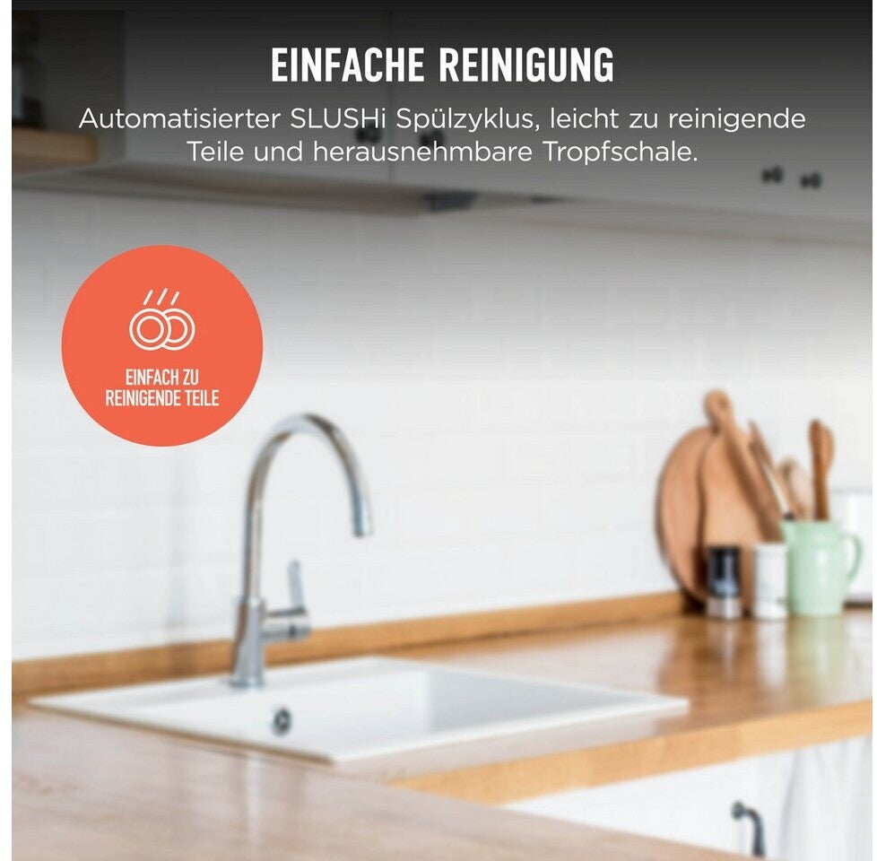 Ninja SLUSHi MAX Slush-Eismaschine für gefrorene Getränke – Mokka FS605EUBR