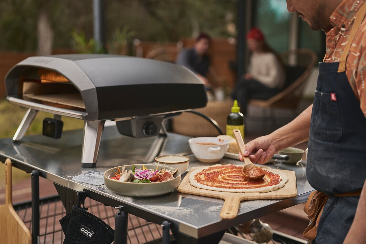 Ooni KODA 2 Pro Gas Pizzaofen schieferblau