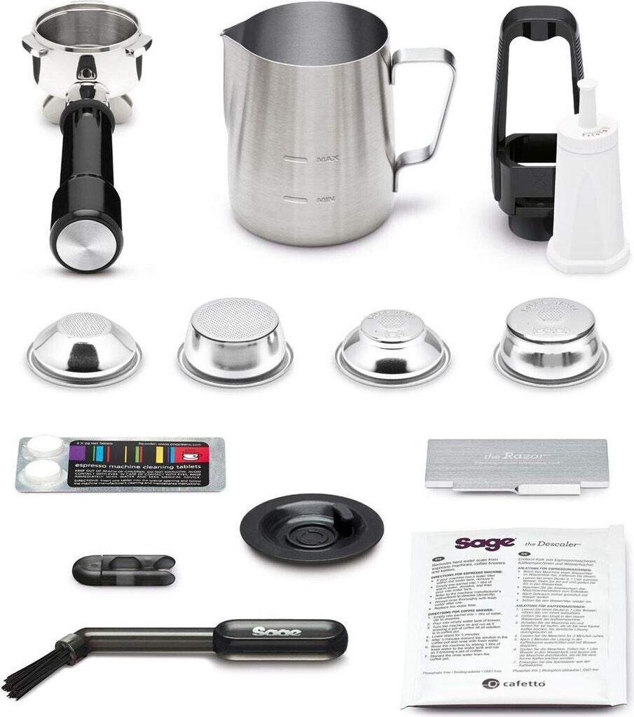 Sage SES882 The Barista Touch Impress SES882BSS4FEU1 Edelstahlgrau